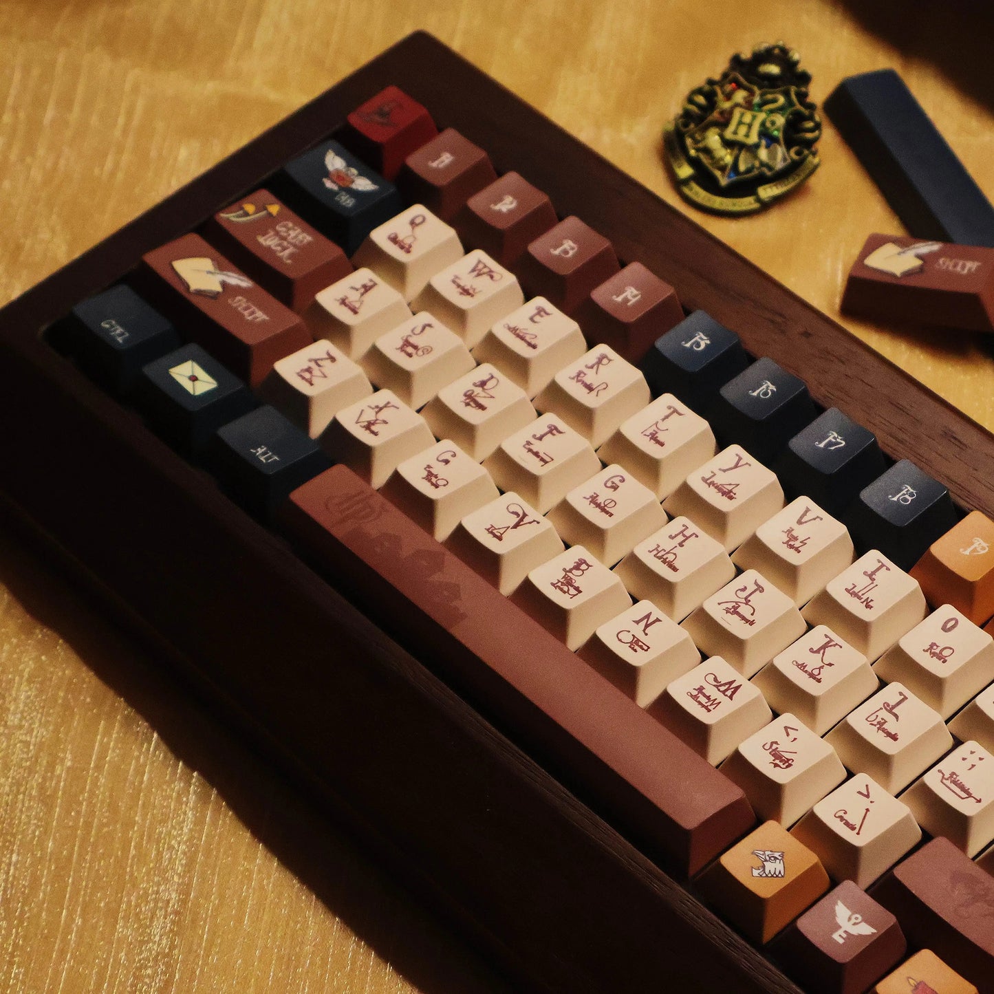 Harry Potter Retro Cute Keycap Set, Cherry Profile, Dye Sub PBT Key Cap