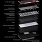HJS AL87 Custom Mechanical Keyboard Barebone