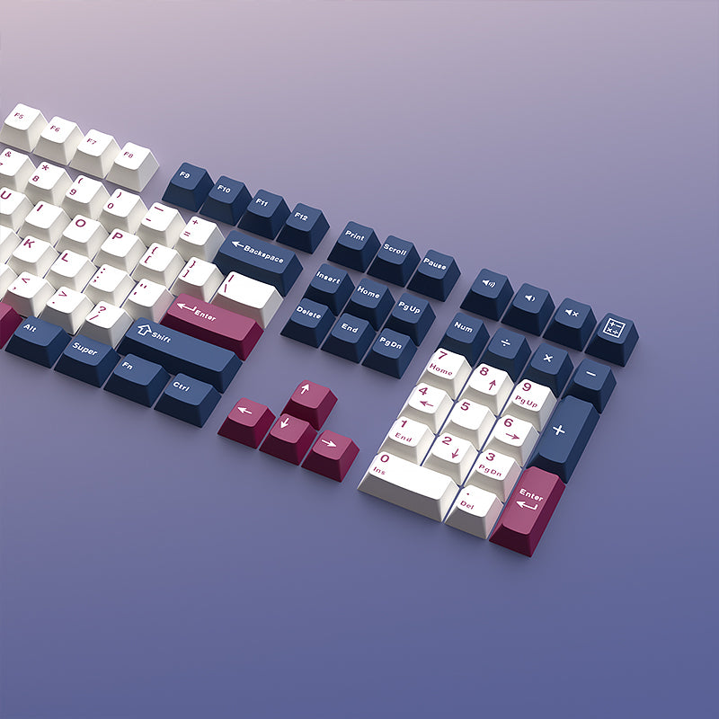 Blue Mecha Keycap Set, Cherry Profile, Double Shot PBT – Nouvolo