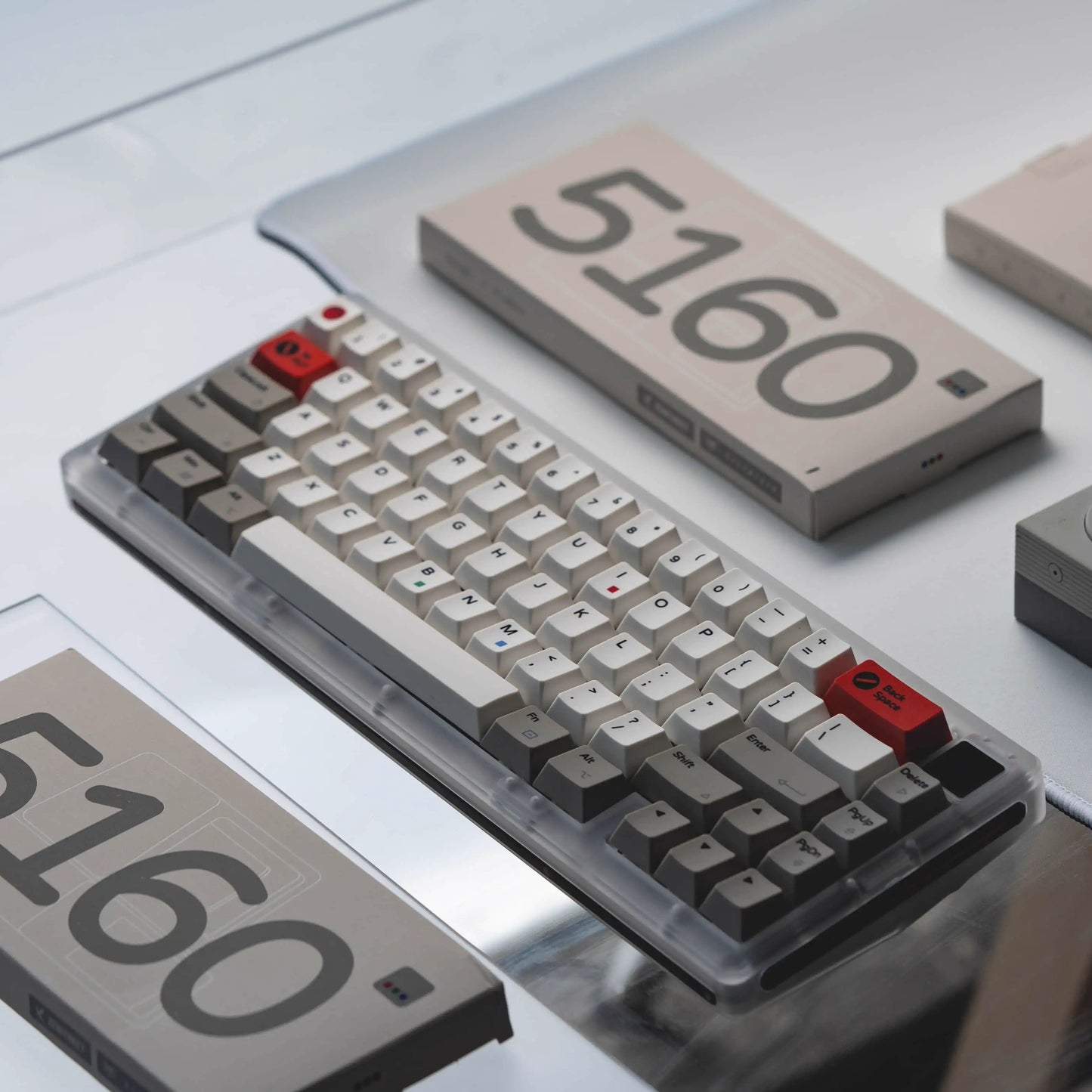 ZenithKey IBM5160 Keycap Set, Cherry Profile, Dye Sub PBT Key Cap