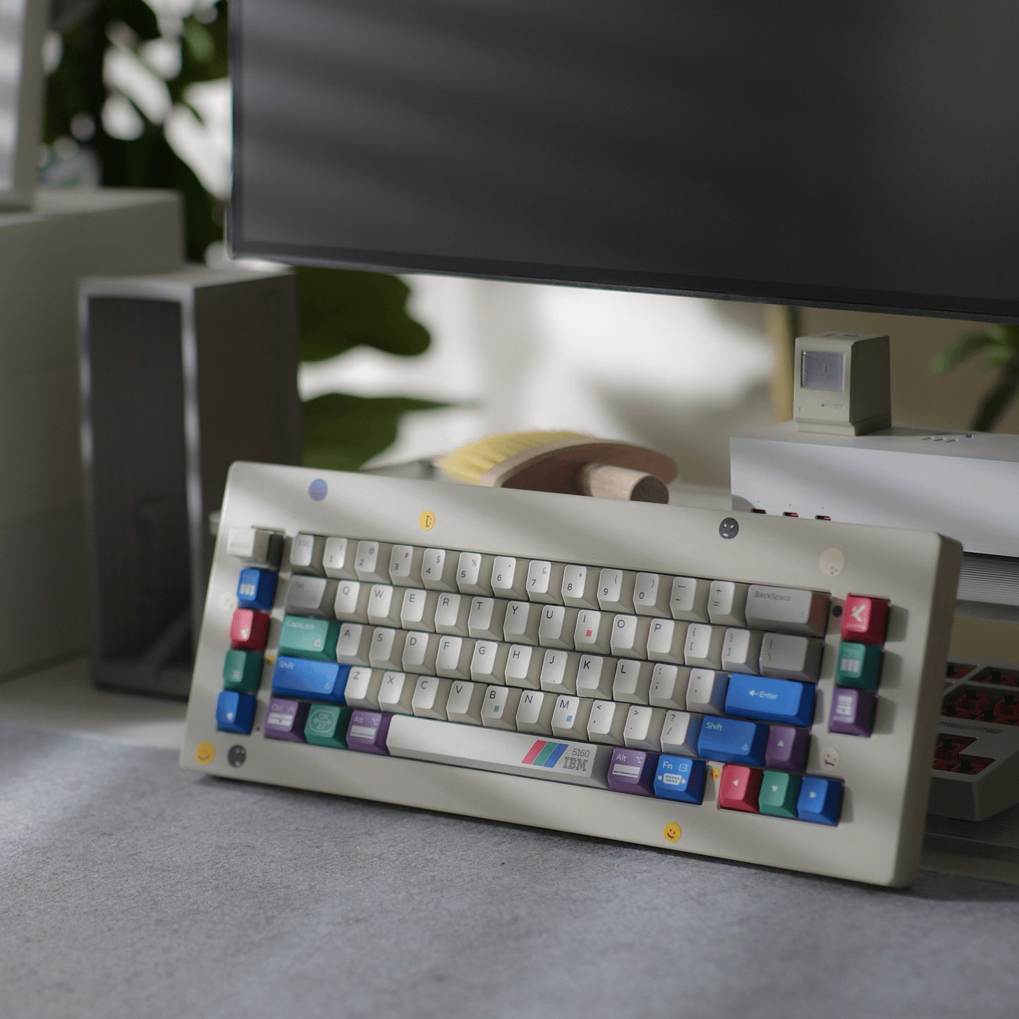 ZenithKey IBM 5160 R3 Keycap Set, Cherry Profile, Dye Sub PBT Key Cap