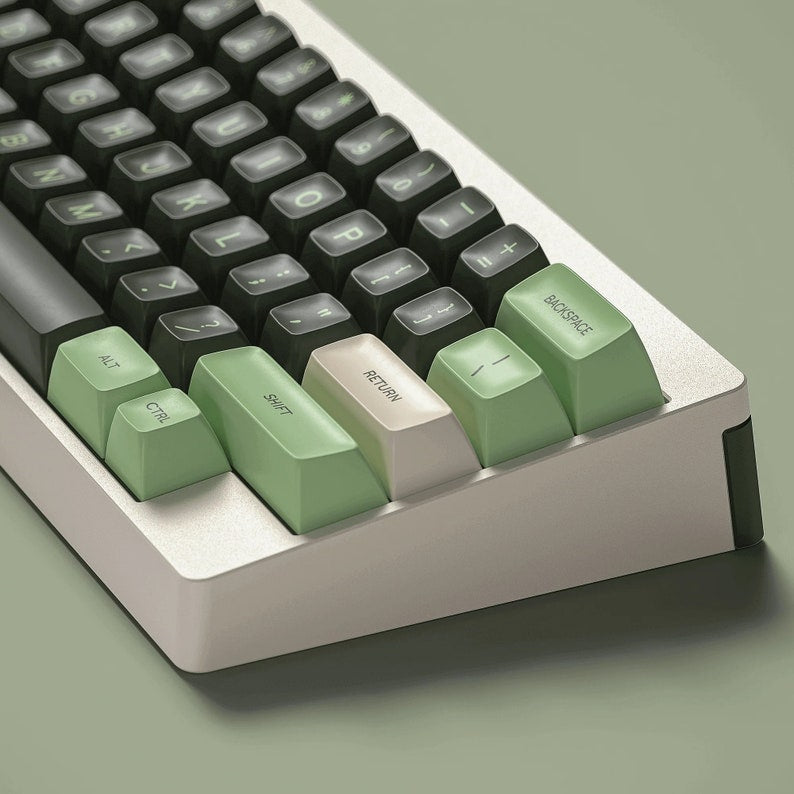 Salon Keycap Set, SA Profile, Double Shot ABS Key Cap