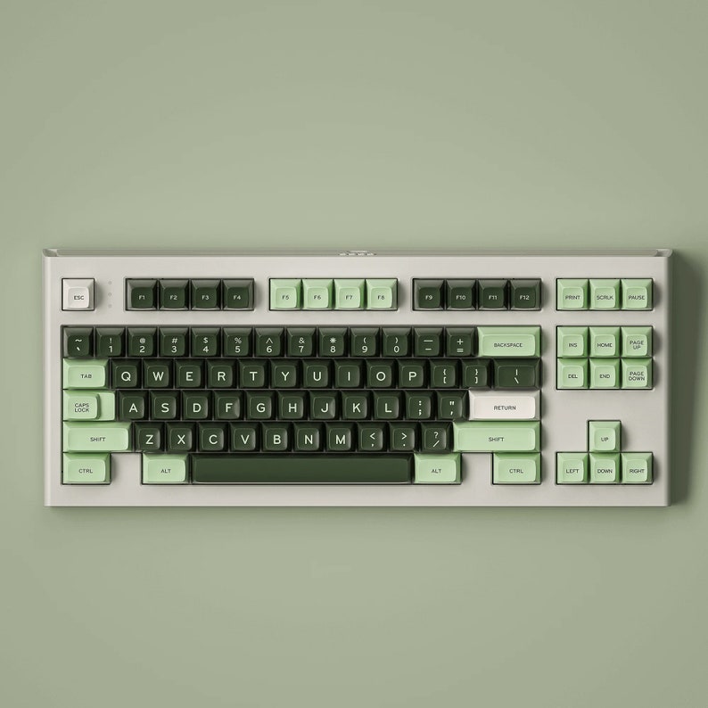 Salon Keycap Set, SA Profile, Double Shot ABS Key Cap