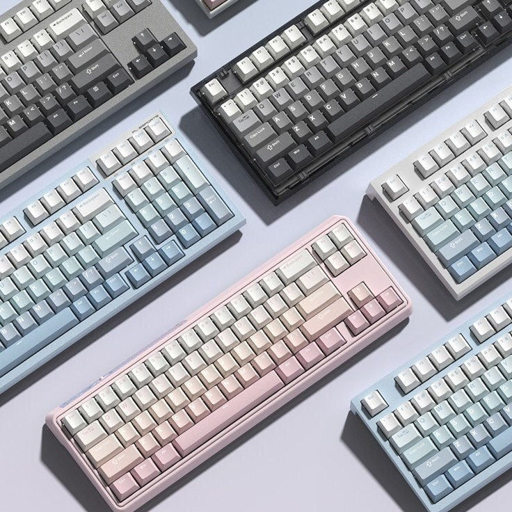 Gradient Keycaps Set Gradient Keycap Set, Cherry Profile, Double Shot PBT – Nouvolo