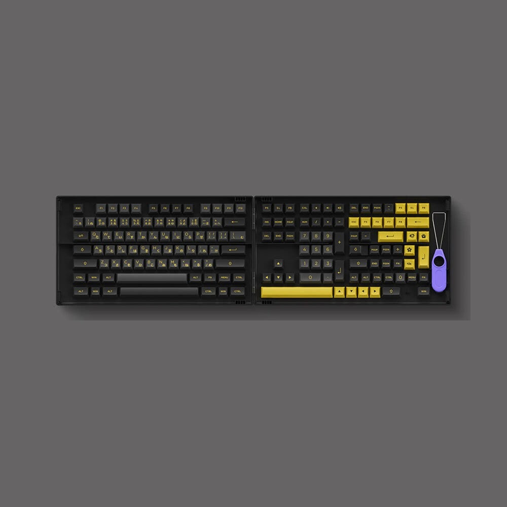 AKKO 9009 Series Keycap Set (10 Colors), ASA Profile, Double Shot PBT Key Cap
