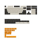Retro Carbon AKKO Keycap Set, ASA Profile, Double Shot PBT Key Cap