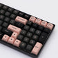 Black Pink AKKO Keycap Set, ASA Profile, Double Shot PBT Key Cap