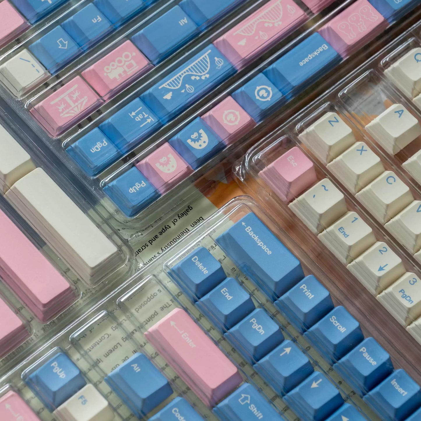 Circus Keycap Set, Cherry Profile, PBT Dye Sub Key Cap