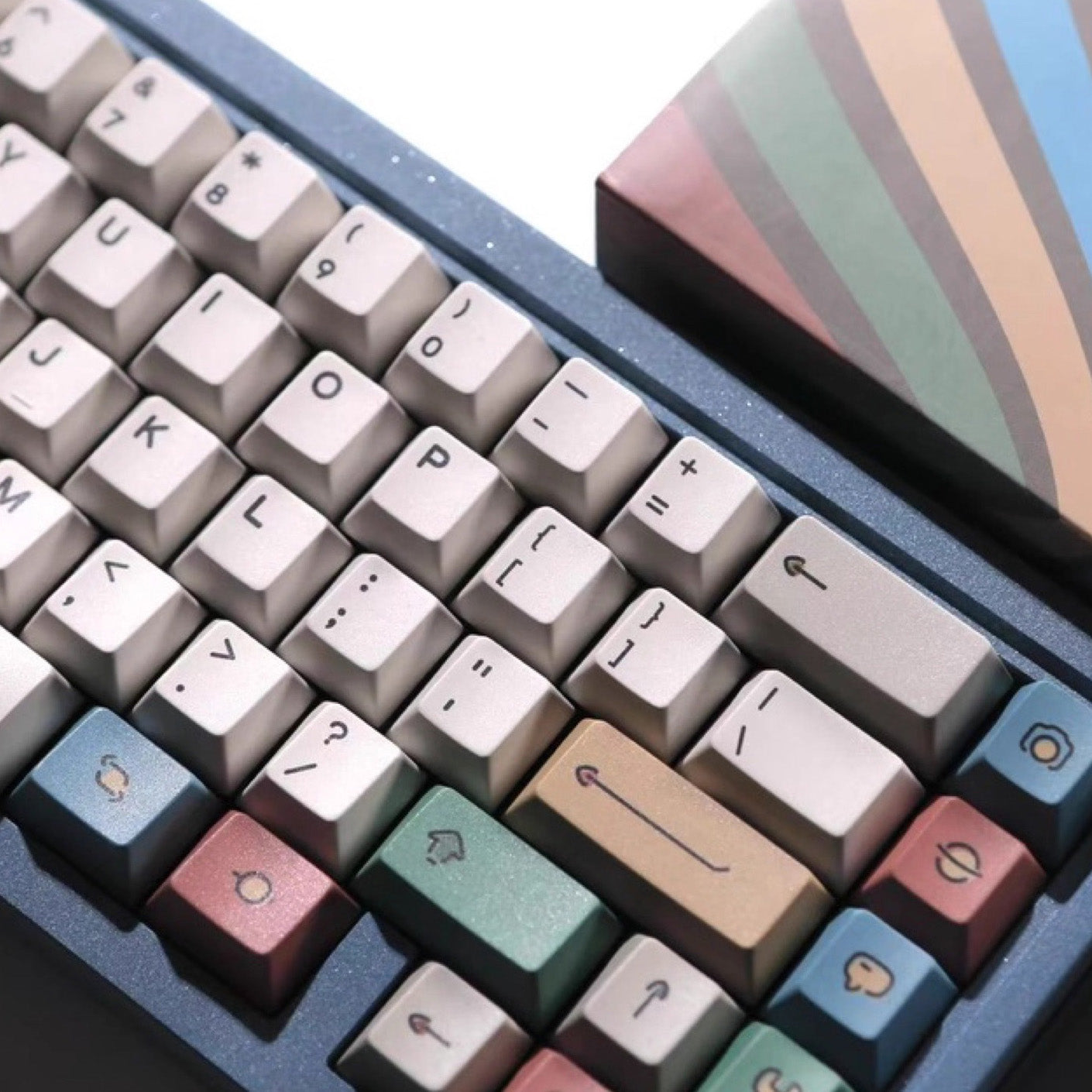 iRetro Keycap Set, Cherry Profile, Dye Sub PBT