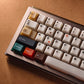 Retro Mixed Lights Jade Semi-Transparent Keycap Set, Cherry Profile, Dye Sub PBT, PC Transparent