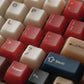 Retro Mixed Lights Jade Semi-Transparent Keycap Set, Cherry Profile, Dye Sub PBT, PC Transparent