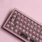 Lazycat Studio Jelly Cat Cute Keycap Set, Cherry Profile