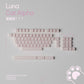 Lazycat Studio Jelly Cat Cute Keycap Set, Cherry Profile