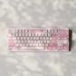 Lazycat Studio Jelly Cat Cute Keycap Set, Cherry Profile