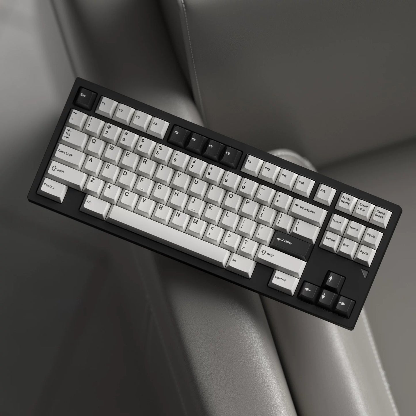 JKDK BOW Minimalist Keycap Set, Cherry Profile, Dye Sub PBT Key Cap