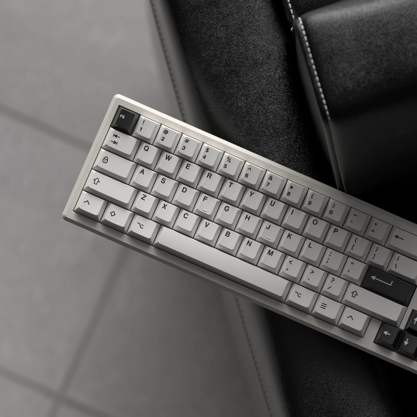 JKDK BOW Minimalist Keycap Set, Cherry Profile, Dye Sub PBT Key Cap
