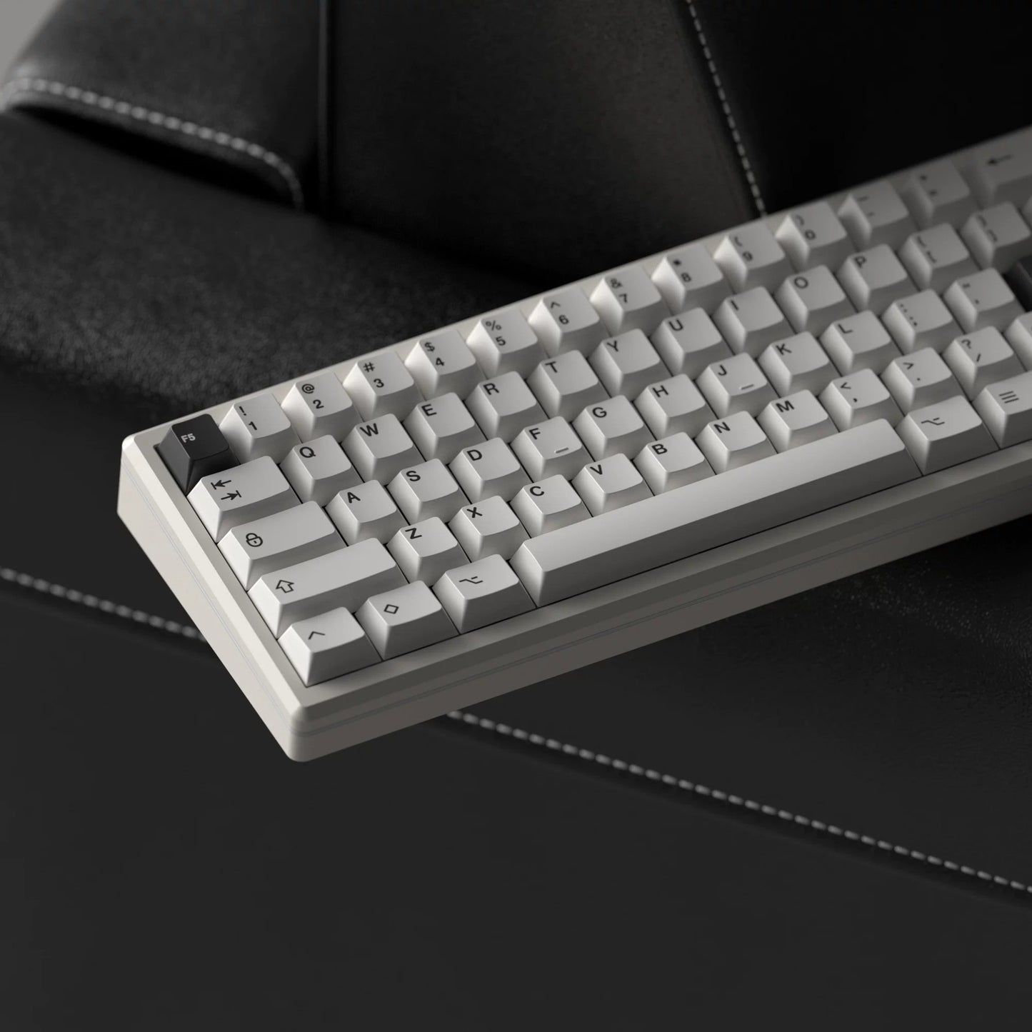 JKDK BOW Minimalist Keycap Set, Cherry Profile, Dye Sub PBT Key Cap