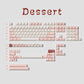 JKDK Dessert Keycap Set, Cherry Profile, PBT Dye Sub Key Cap