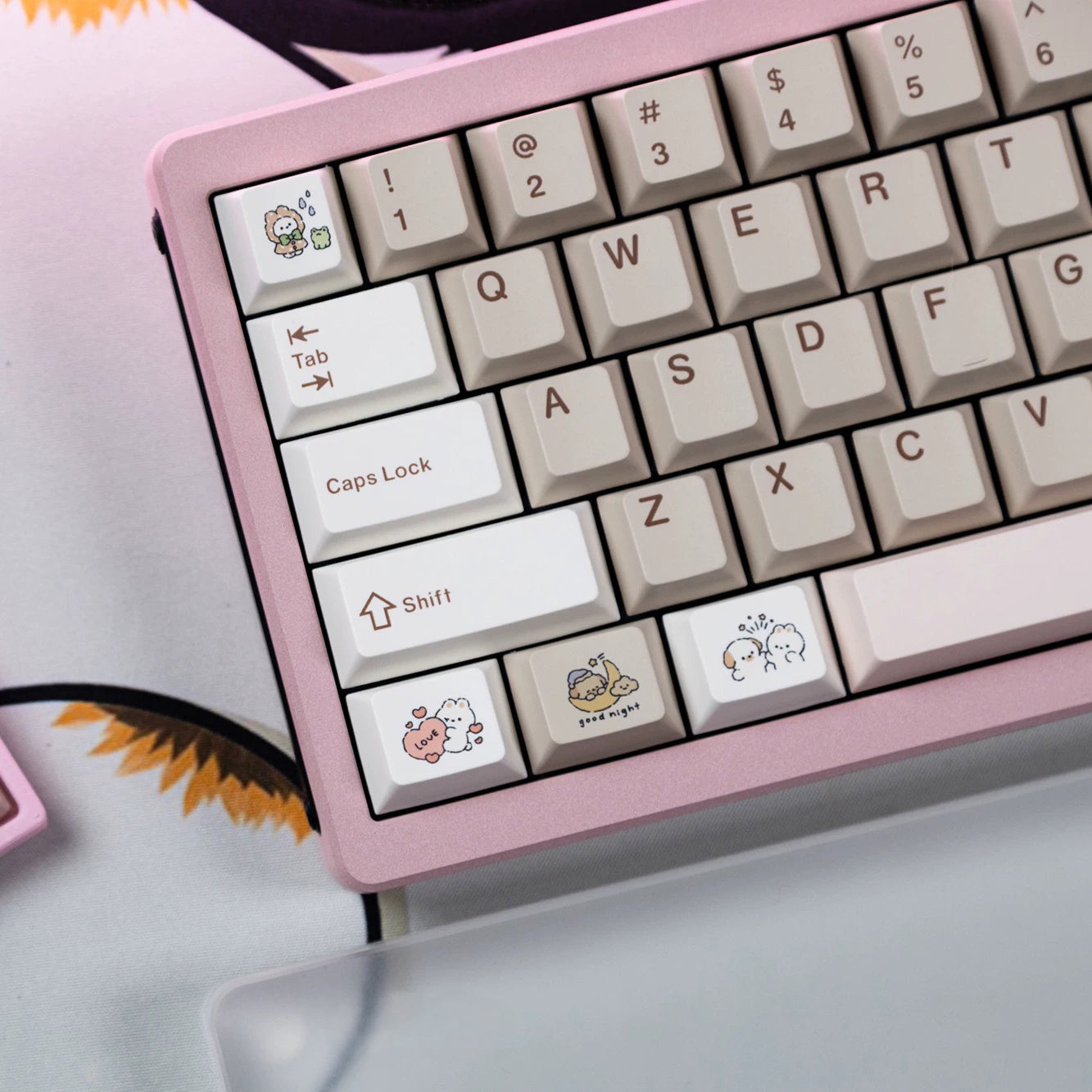 JKDK Retro Fairy Tale Keycap Set, Cherry Profile, PBT Dye Sub Key Cap