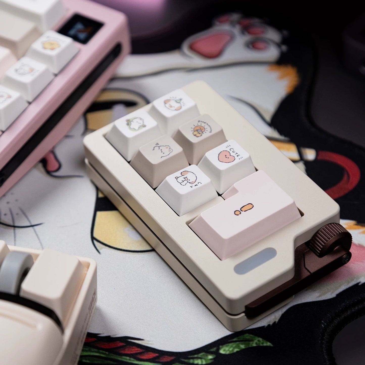 JKDK Retro Fairy Tale Keycap Set, Cherry Profile, PBT Dye Sub Key Cap