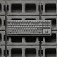 JKDK Grey Minimalist Keycap Set, Cherry Profile, Dye Sub PBT Key Cap
