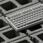 JKDK Grey Minimalist Keycap Set, Cherry Profile, Dye Sub PBT Key Cap