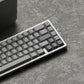 JKDK Grey Minimalist Keycap Set, Cherry Profile, Dye Sub PBT Key Cap