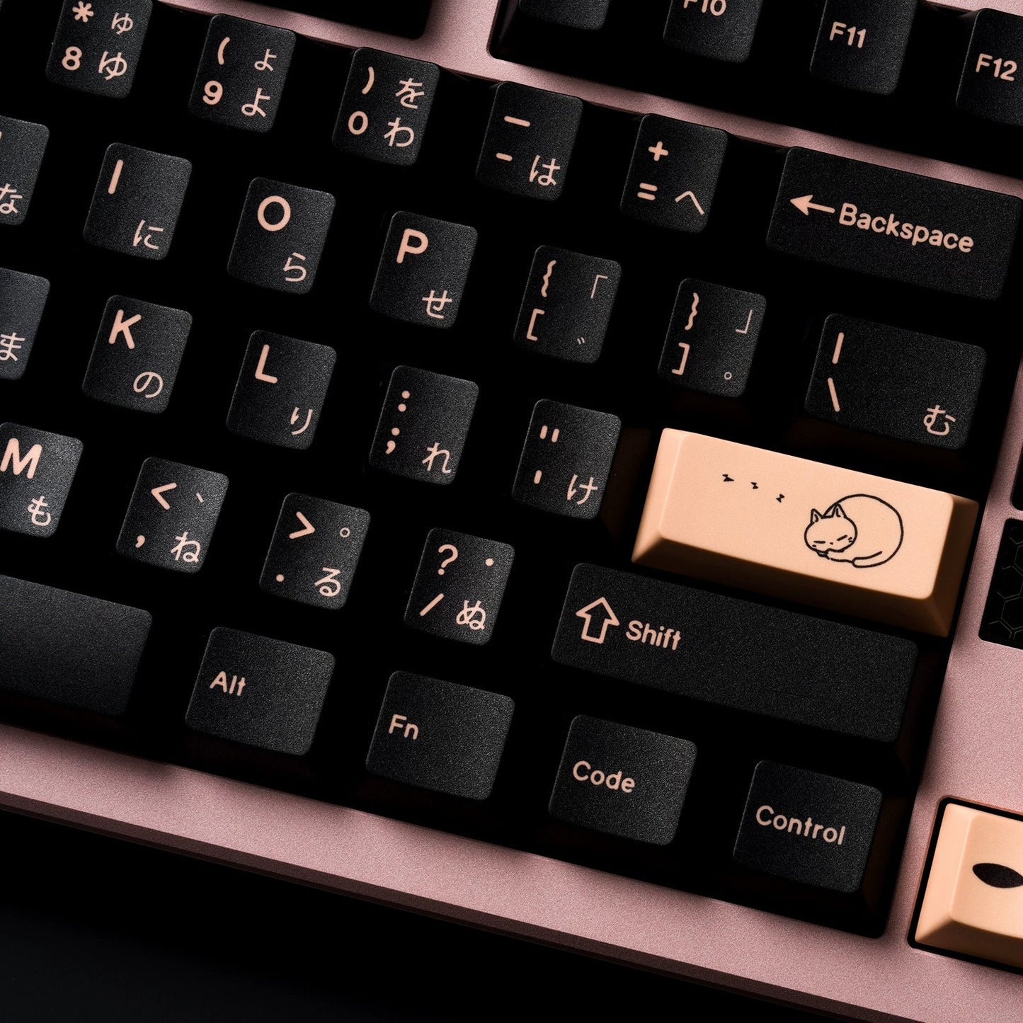 JKDK x KM Fun Cats Keycap Set, Cherry Profile, PBT Dye Sub Key Cap