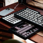 JKDK Retro Chocolate Keycap Set, Cherry Profile, PBT Dye Sub Key Cap
