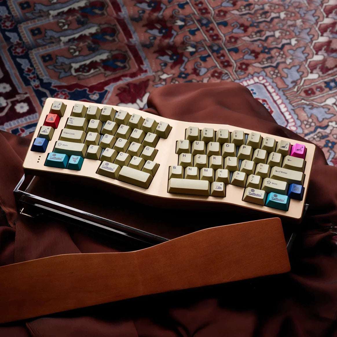 JKDK x Shipkie Sand Keycap Set, Cherry Profile, PBT Dye Sub Key Cap