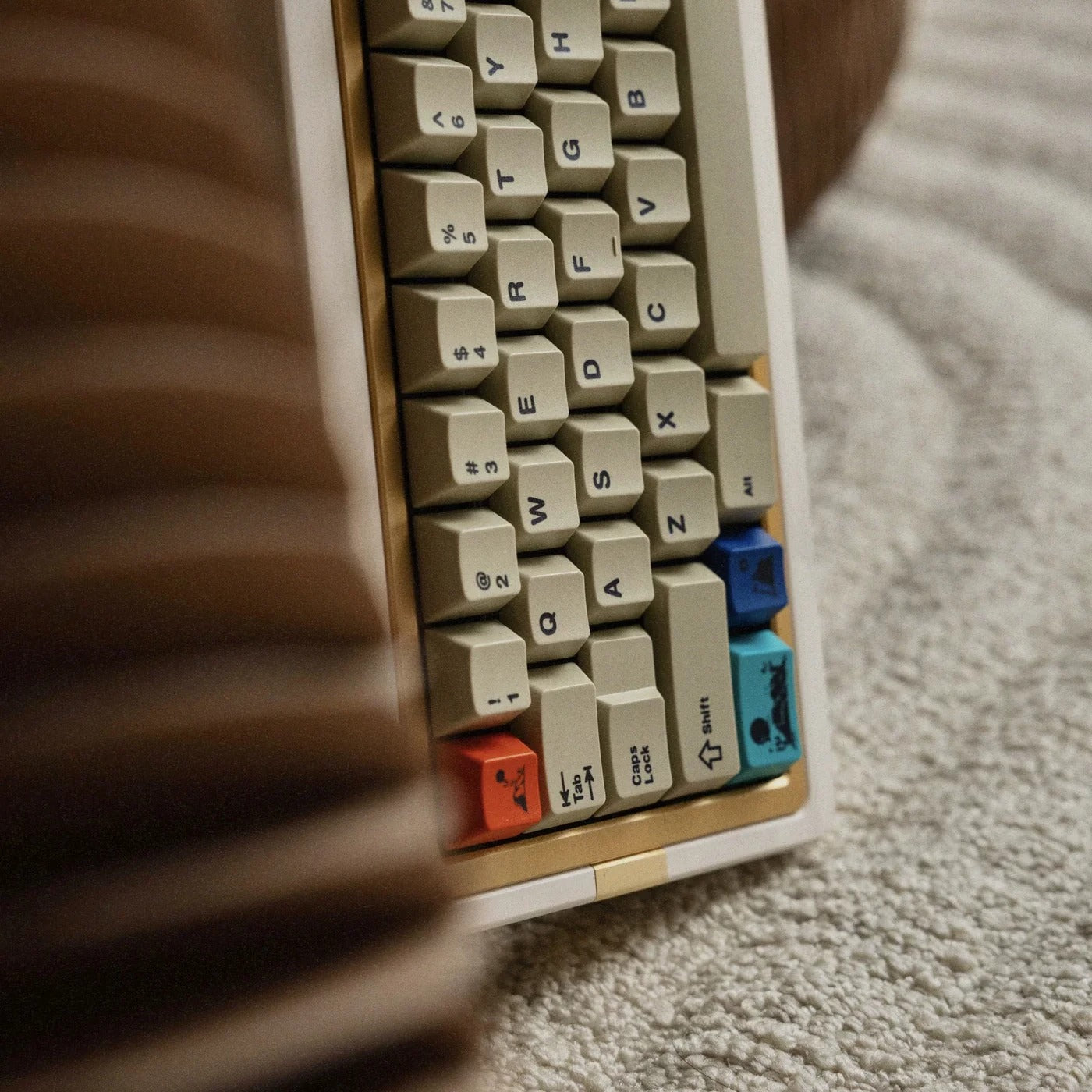 JKDK x Shipkie Sand Keycap Set, Cherry Profile, PBT Dye Sub Key Cap