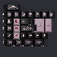JTK Night Sakura Keycap Set, Cherry Profile, Dye Sub PBT