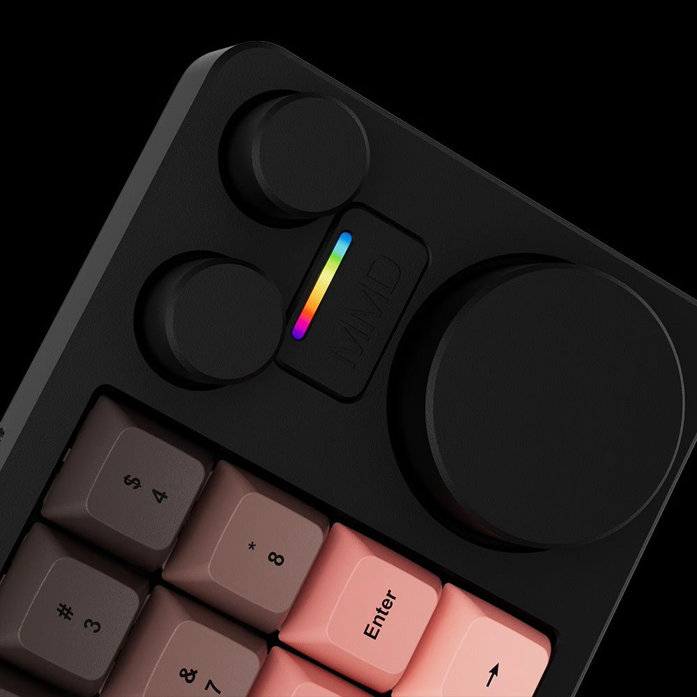 MMD KM16 Pro Wireless 16 Keys + 3 Knobs Macropad