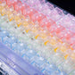 KCP Rainbow Transparent Keycap Set, Cherry Profile