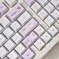 Keyria Labs Bunny Land Cute Keycap Set, Cherry Profile, Dye Sub PBT Key Cap