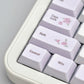 Keyria Labs Bunny Land Cute Keycap Set, Cherry Profile, Dye Sub PBT Key Cap