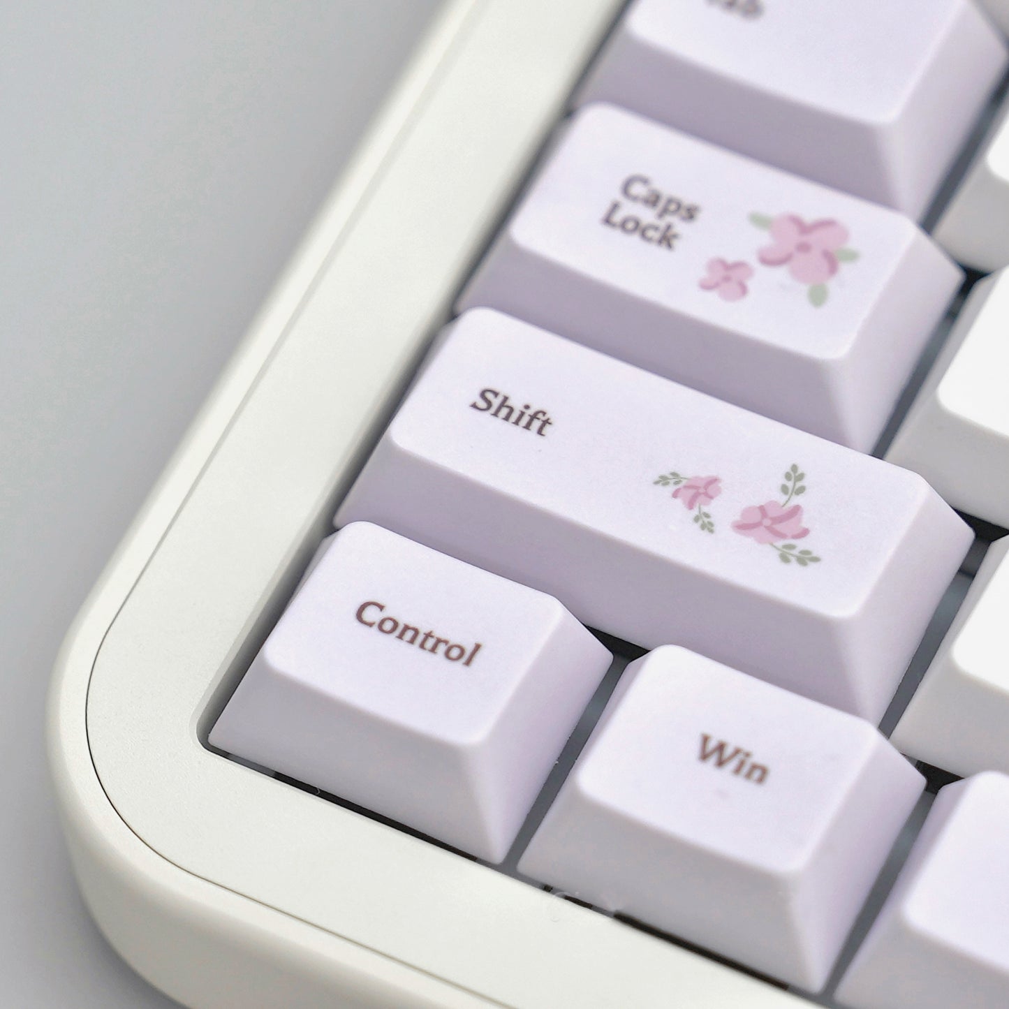 Keyria Labs Bunny Land Cute Keycap Set, Cherry Profile, Dye Sub PBT Key Cap