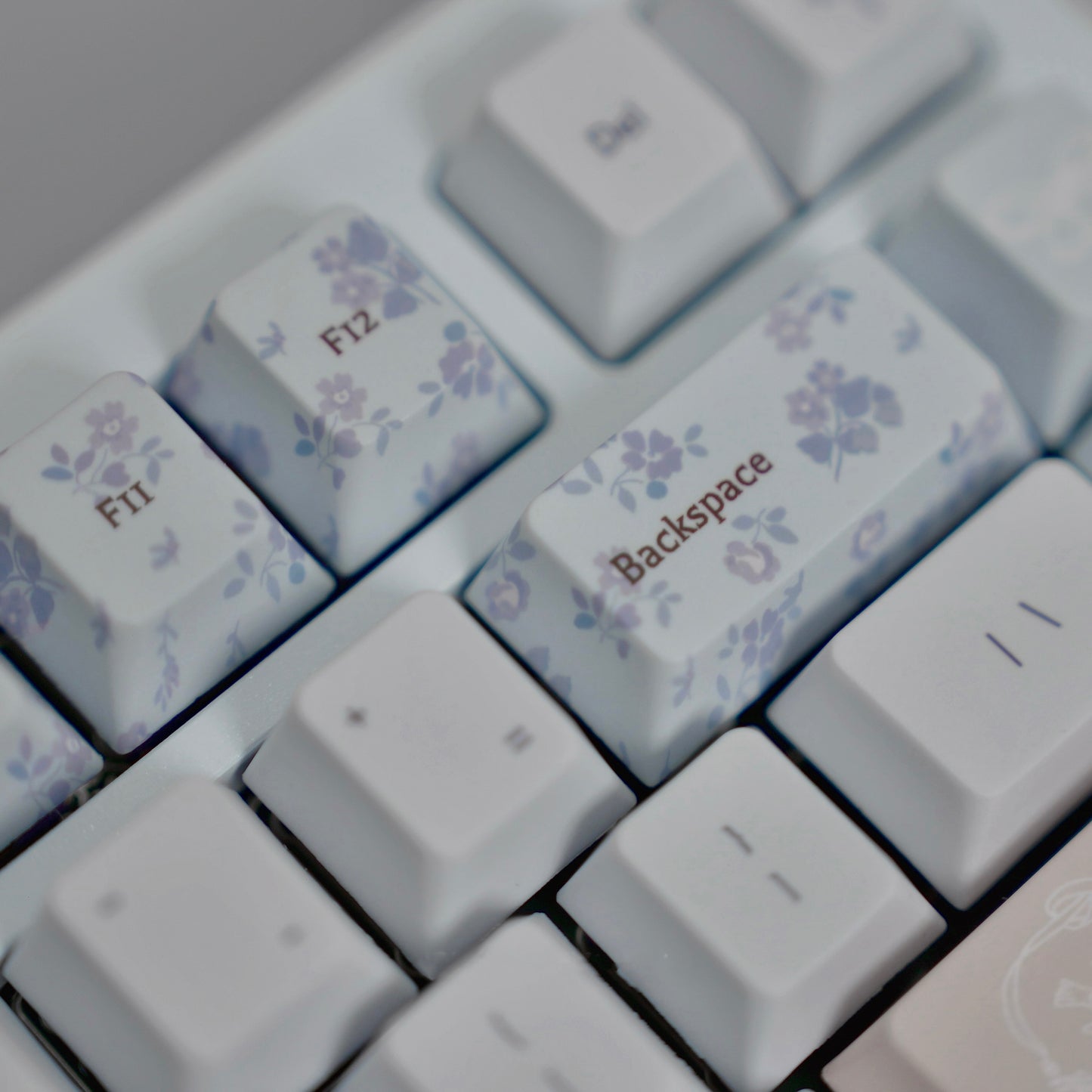 Keyria Labs Summer Dream Cute Keycap Set, Cherry Profile, Dye Sub PBT Key Cap
