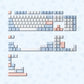 Keyria Labs Summer Dream Cute Keycap Set, Cherry Profile, Dye Sub PBT Key Cap