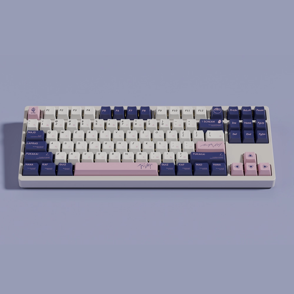 Kaf Keycap Set, Cherry Profile, PBT Dye Sub Key Cap