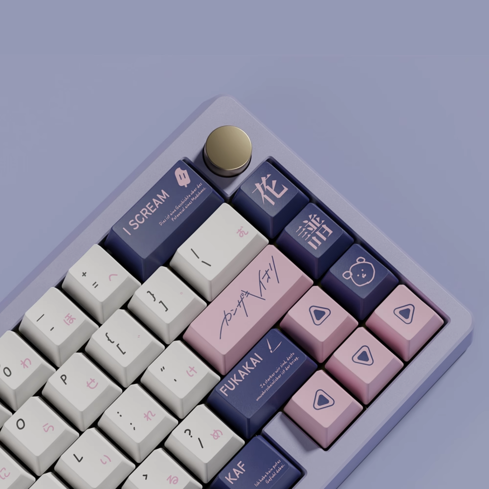 Kaf Keycap Set, Cherry Profile, PBT Dye Sub Key Cap