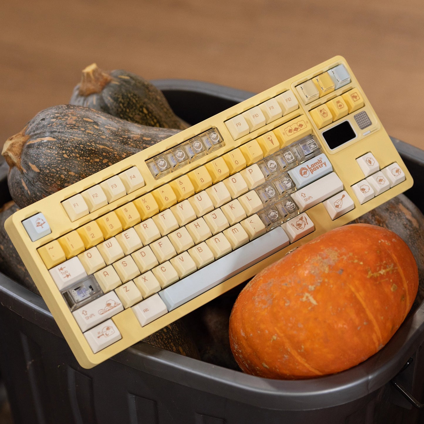 Lamb Pastry Keycap Set, Cherry Profile, Dye Sub PBT