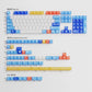 Keymoji Mondrian Keycap Set, Cherry Profile, PC Transparent