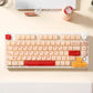 Keymoji Yakult Jade Semi-Transparent Keycap Set, Cherry Profile