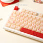 Keymoji Yakult Jade Semi-Transparent Keycap Set, Cherry Profile