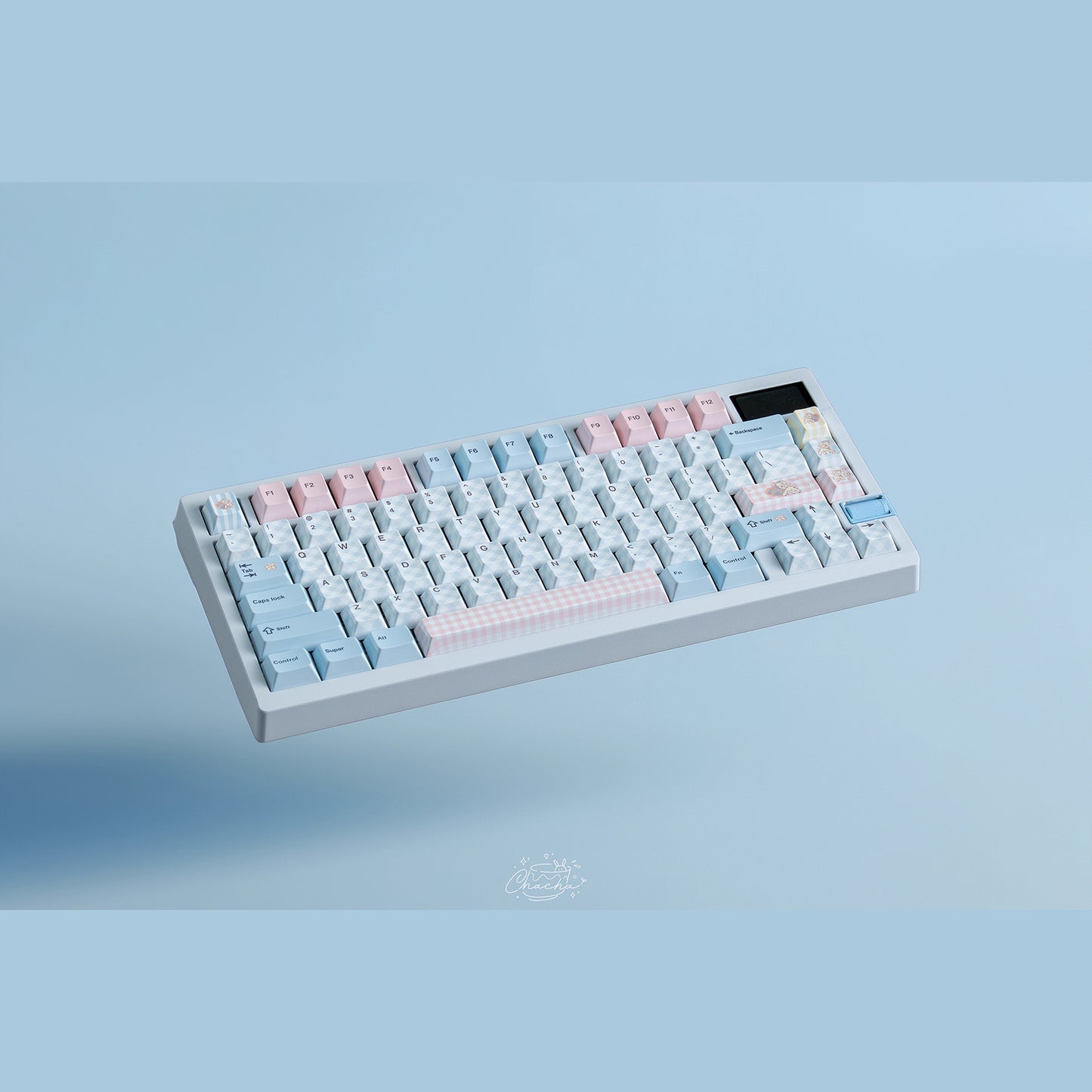 Keyria Labs Little Lamb Dream Keycap Set, Cherry Profile, Dye Sub PBT Cute Key Cap