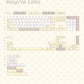 Keyria Labs Tea Party Cute Keycap Set, Cherry Profile, Dye Sub PBT Key Cap
