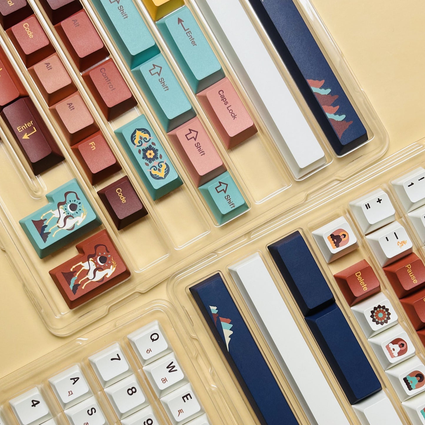 KKB The Boundless Jataka Keycap Set, Cherry Profile, Dye Sub PBT Key Cap