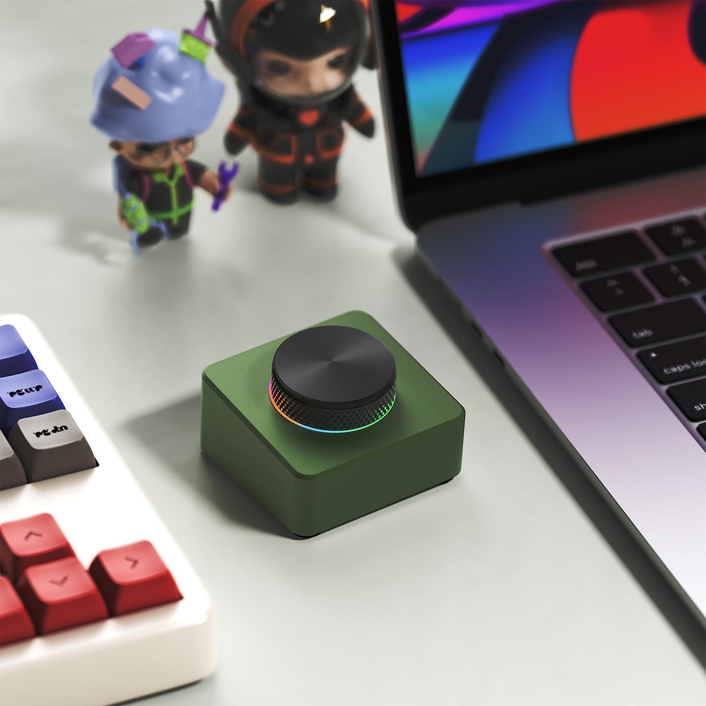 MMD KM01 CNC Aluminum Wireless Media Knob