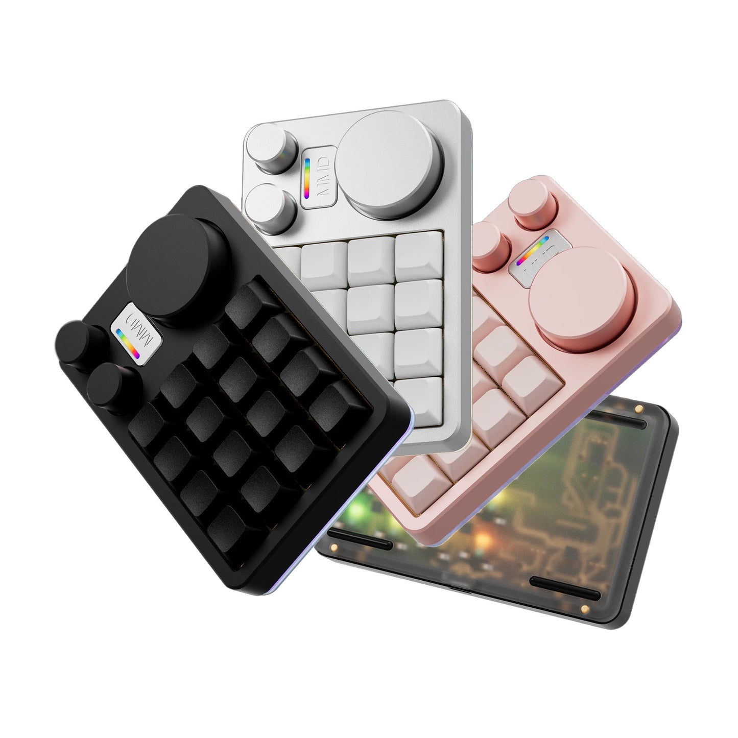 MMD KM16 Wired 16 Keys + 3 Knobs Macropad